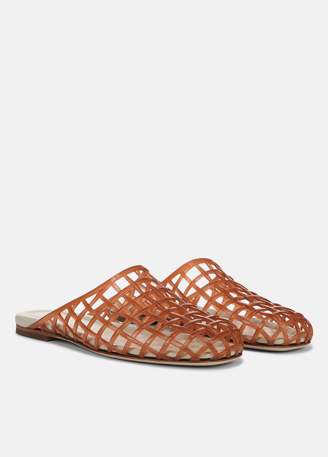 VINCE Women Barcelona Jelly Sandal in Sandals DARK AMBER