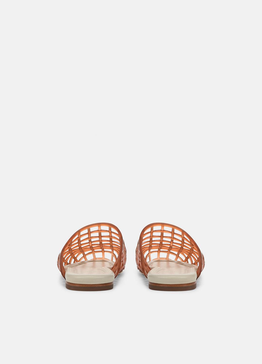 VINCE Women Barcelona Jelly Sandal in Sandals DARK AMBER