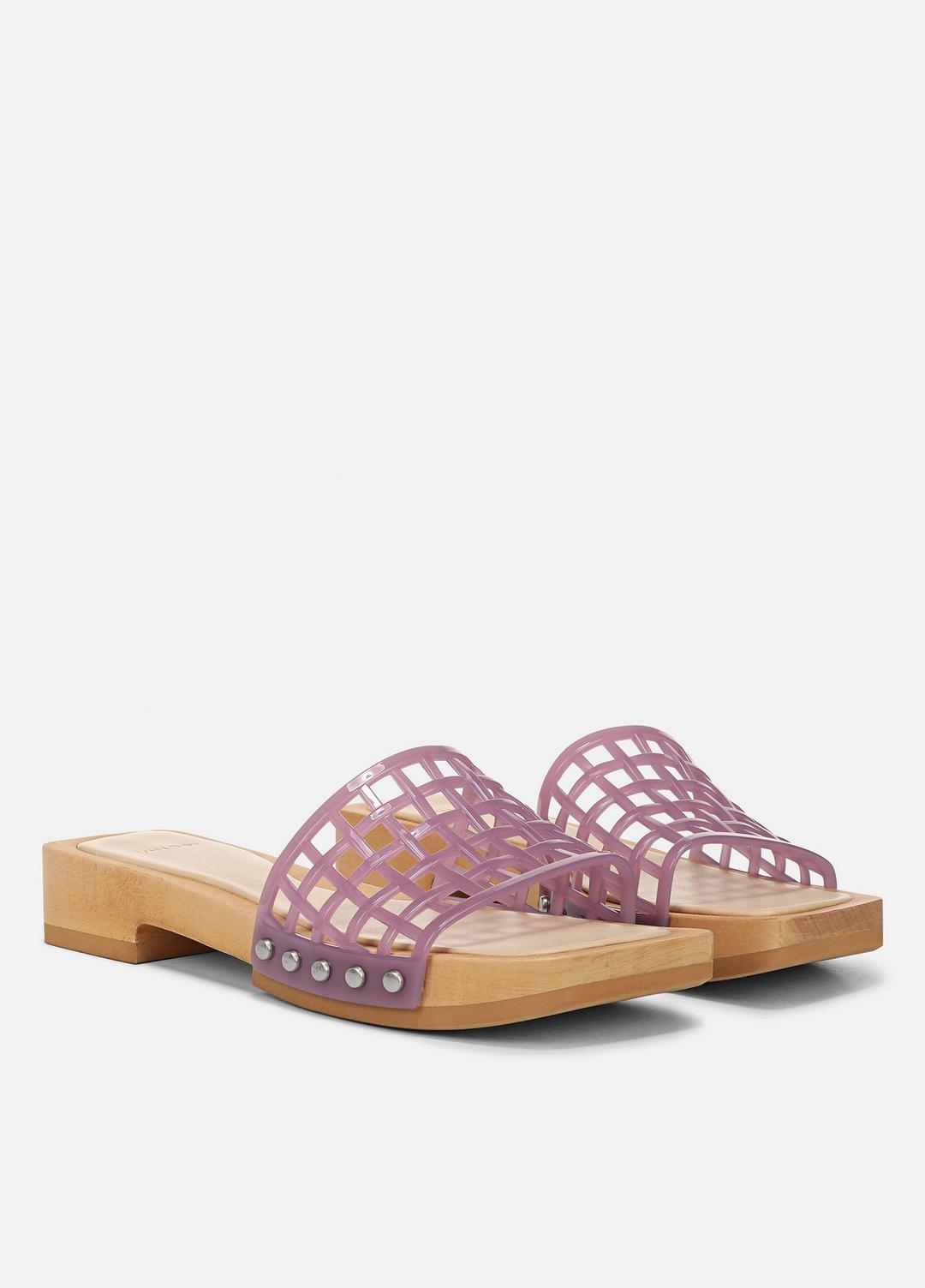VINCE Women Barbara Jelly Slide Sandal in Sandals AMETHYST