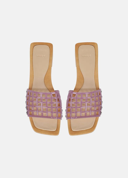 VINCE Women Barbara Jelly Slide Sandal in Sandals AMETHYST