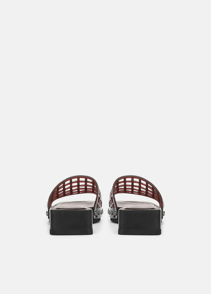 VINCE Women Barbara Jelly Slide Sandal in Sandals GANACHE