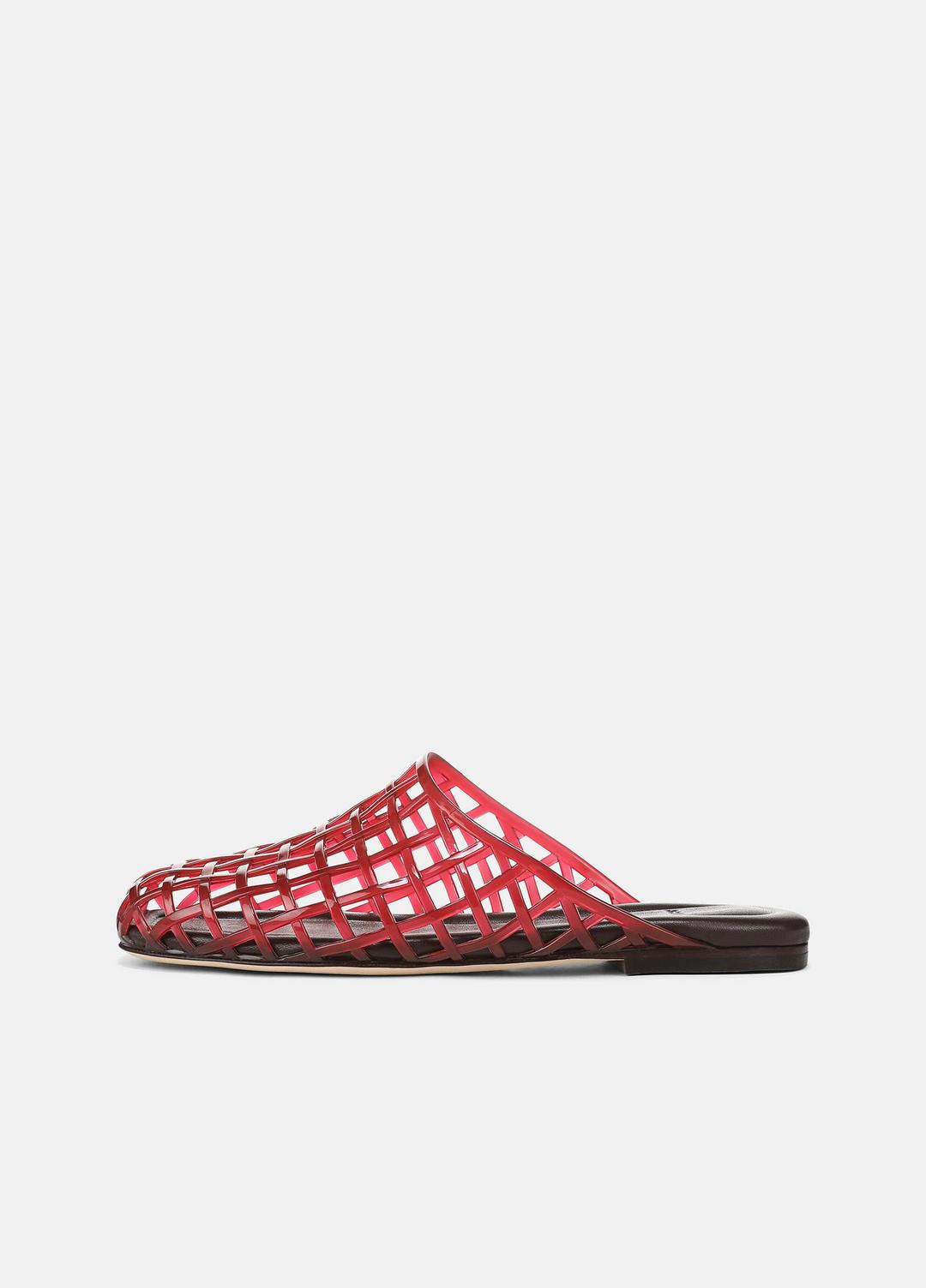 VINCE Women Barcelona Jelly Sandal in Sandals POPPY RED