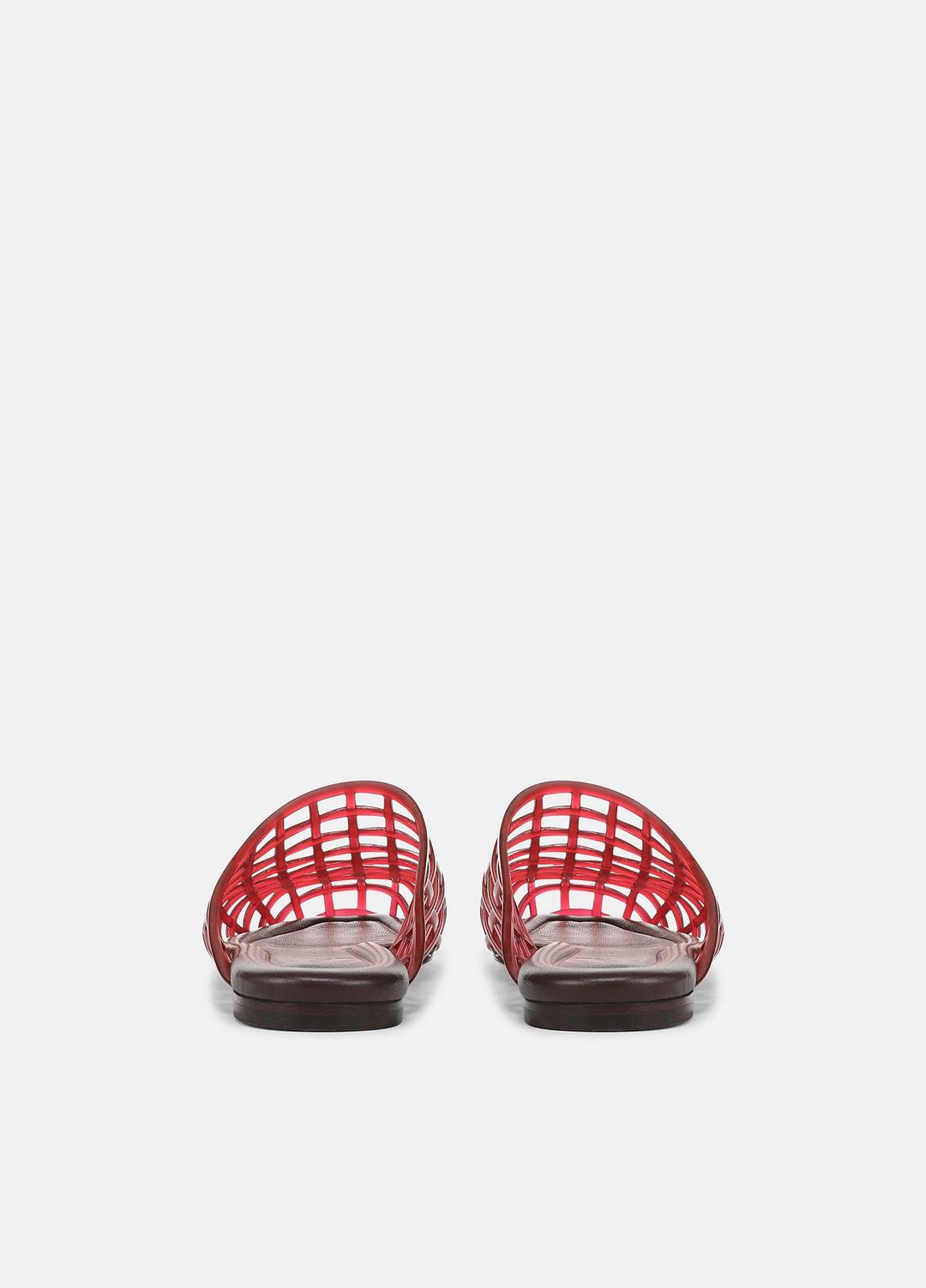 VINCE Women Barcelona Jelly Sandal in Sandals POPPY RED