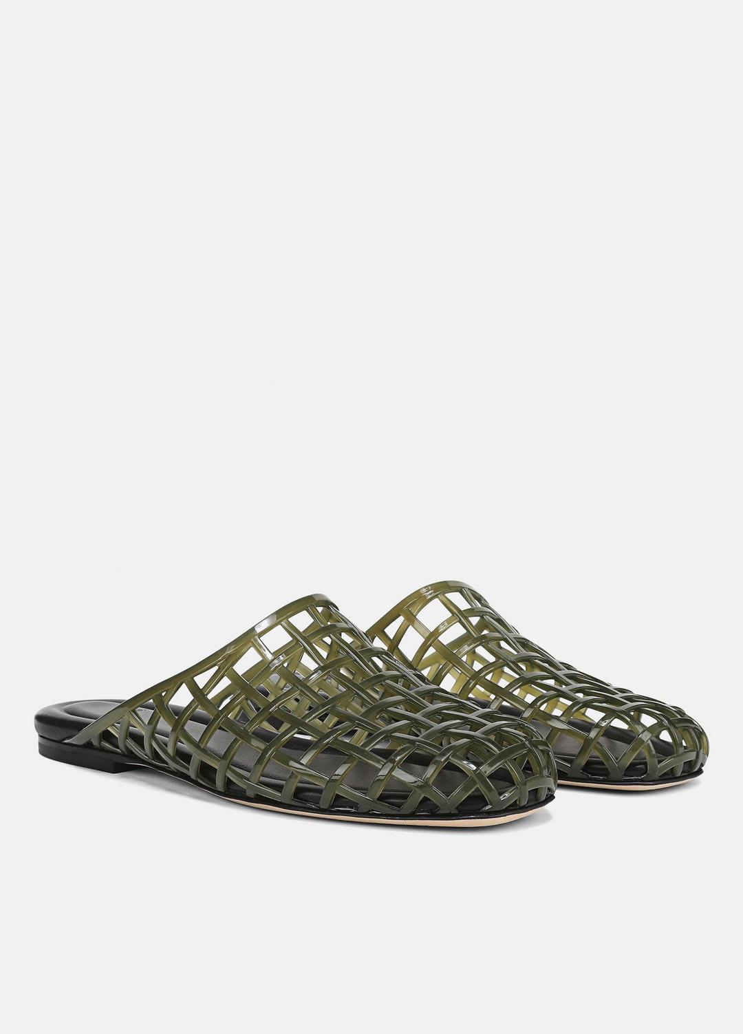 VINCE Women Barcelona Jelly Sandal in Sandals CHIVE