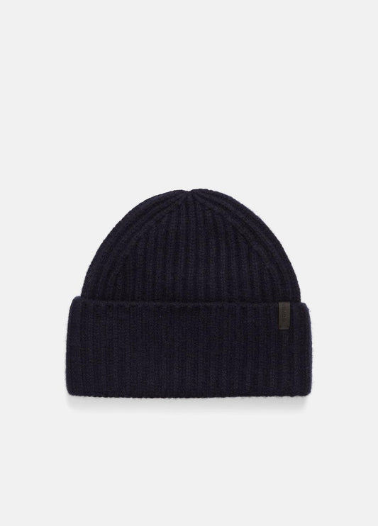 VINCE Women Plush Cashmere Chunky-Knit Beanie in Scarves & Hats COASTAL BLUE