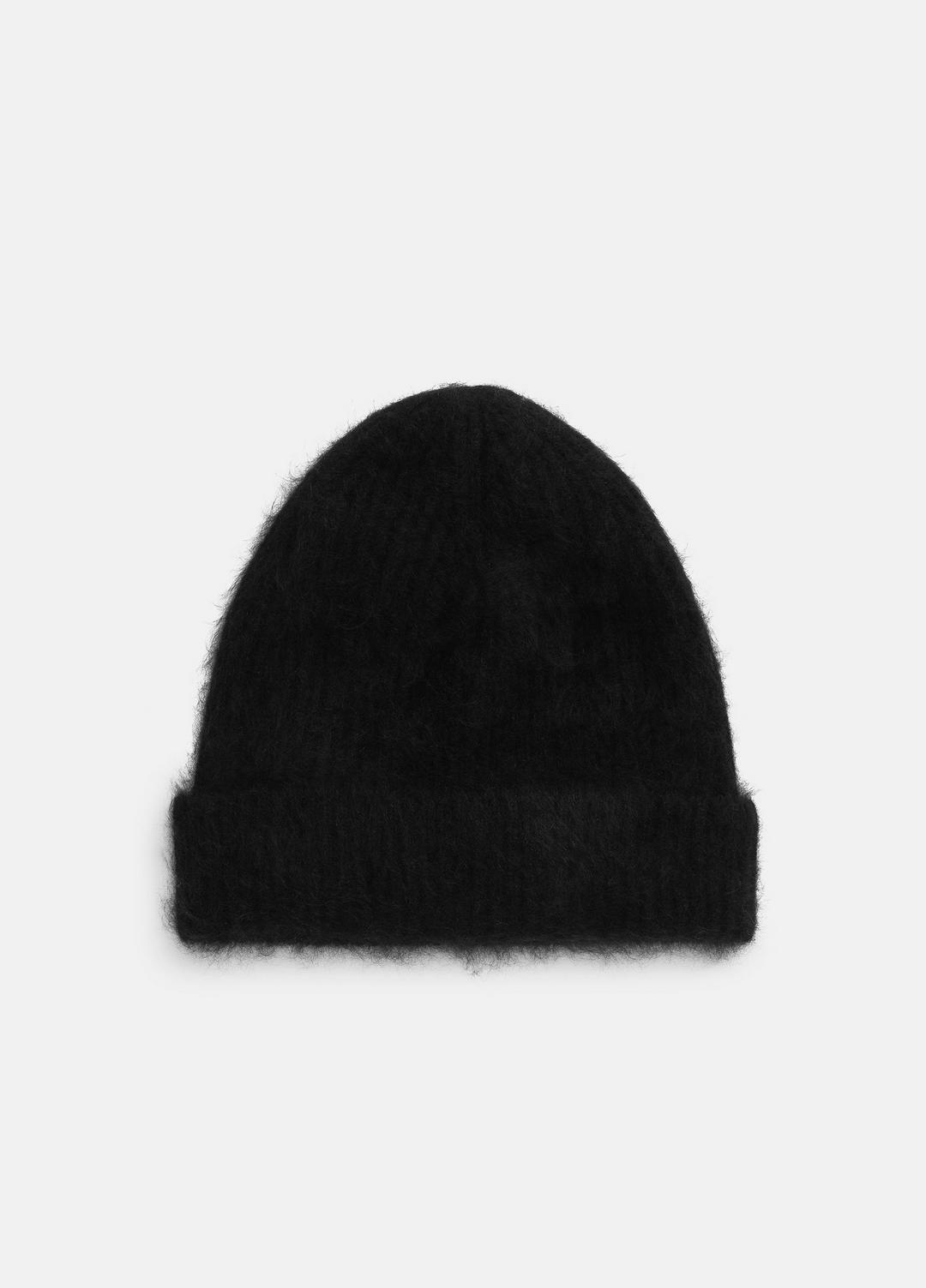 VINCE Women Brushed Cashmere Beanie in Scarves & Hats BLACK
