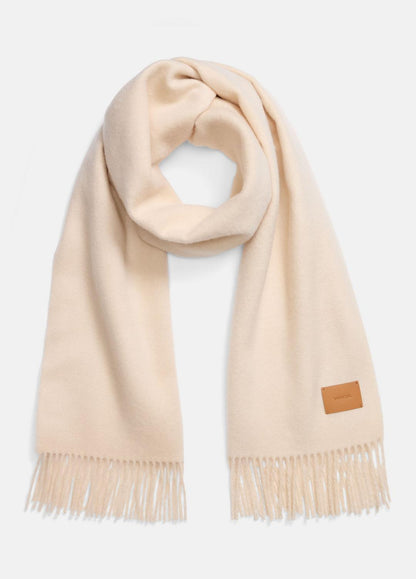 VINCE Women Double-Face Cashmere Scarf in Scarves & Hats IVORY