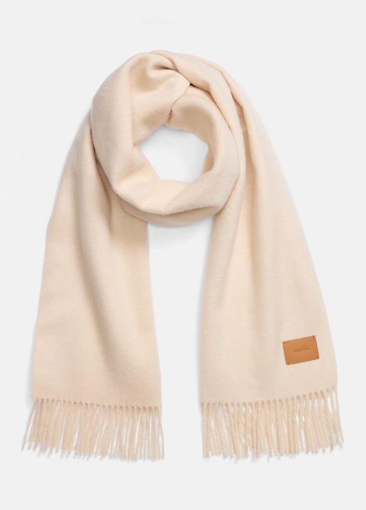 VINCE Women Double-Face Cashmere Scarf in Scarves & Hats IVORY