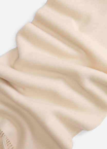 VINCE Women Double-Face Cashmere Scarf in Scarves & Hats IVORY