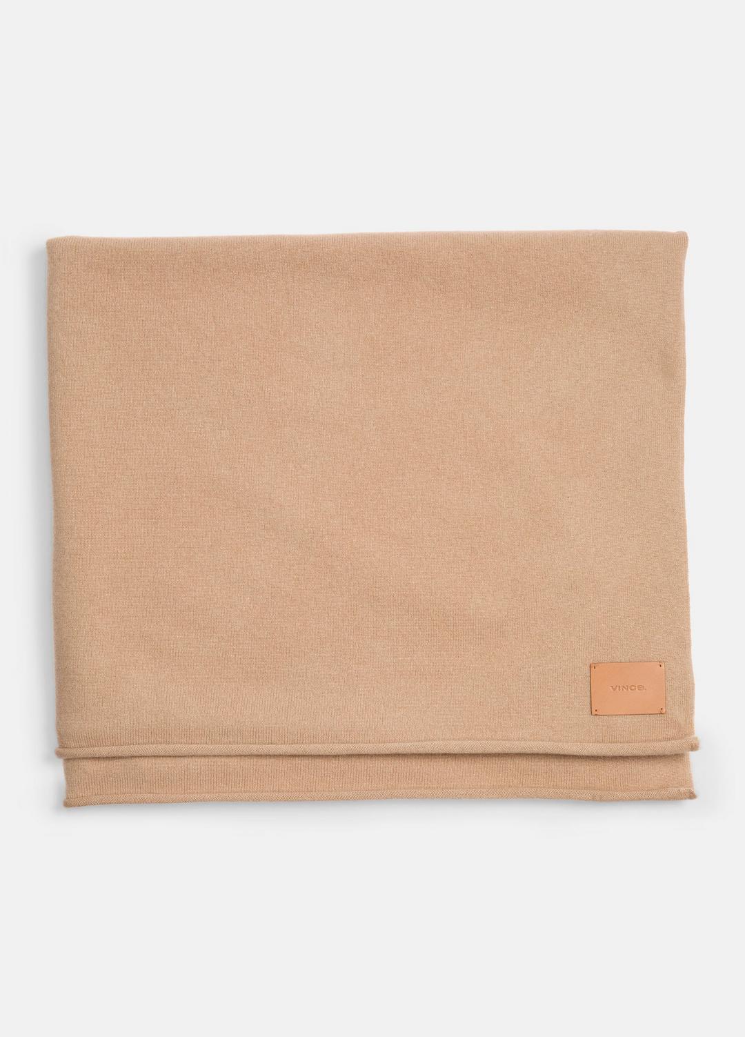 VINCE Women Plush Cashmere Blanket Wrap in Scarves & Hats CAMEL