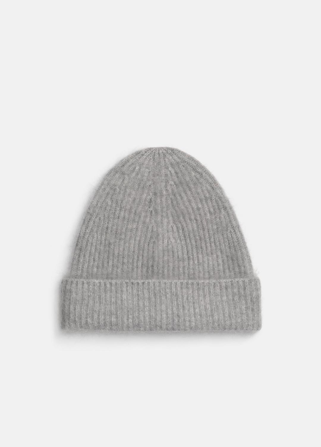 VINCE Women Brushed Cashmere Beanie in Scarves & Hats HEATHER GREY