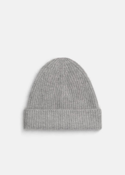 VINCE Women Brushed Cashmere Beanie in Scarves & Hats HEATHER GREY
