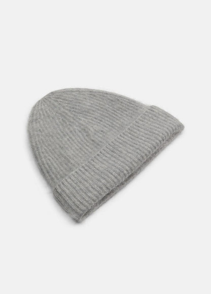 VINCE Women Brushed Cashmere Beanie in Scarves & Hats HEATHER GREY