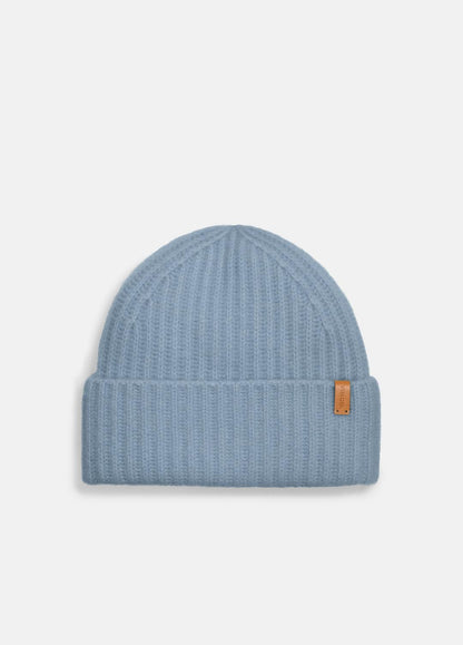 VINCE Women Plush Cashmere Chunky-Knit Beanie in Scarves & Hats AMALFI BLUE