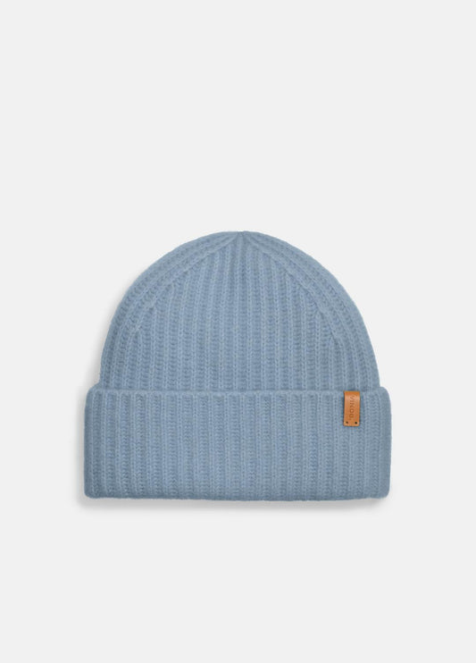 VINCE Women Plush Cashmere Chunky-Knit Beanie in Scarves & Hats AMALFI BLUE