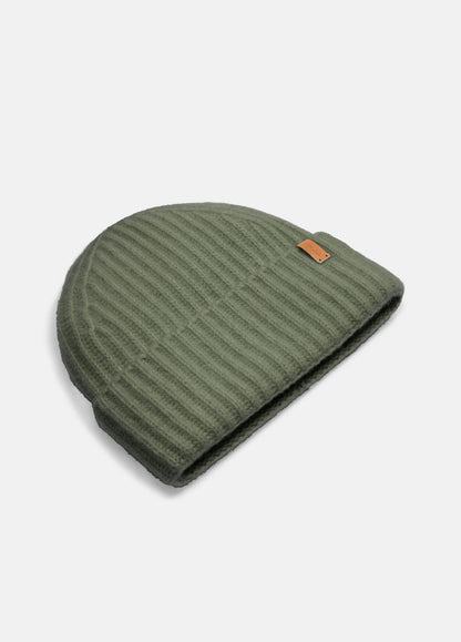 VINCE Women Plush Cashmere Chunky-Knit Beanie in Scarves & Hats DEEP PATINA