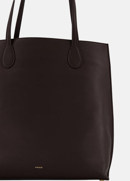 VINCE Women Athene Nappa Leather Tote in Handbags CACAO