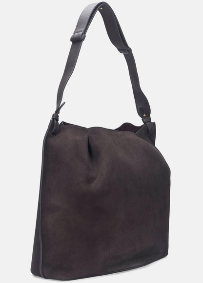 VINCE Women Ava Leather Bucket Bag in Handbags CACAO