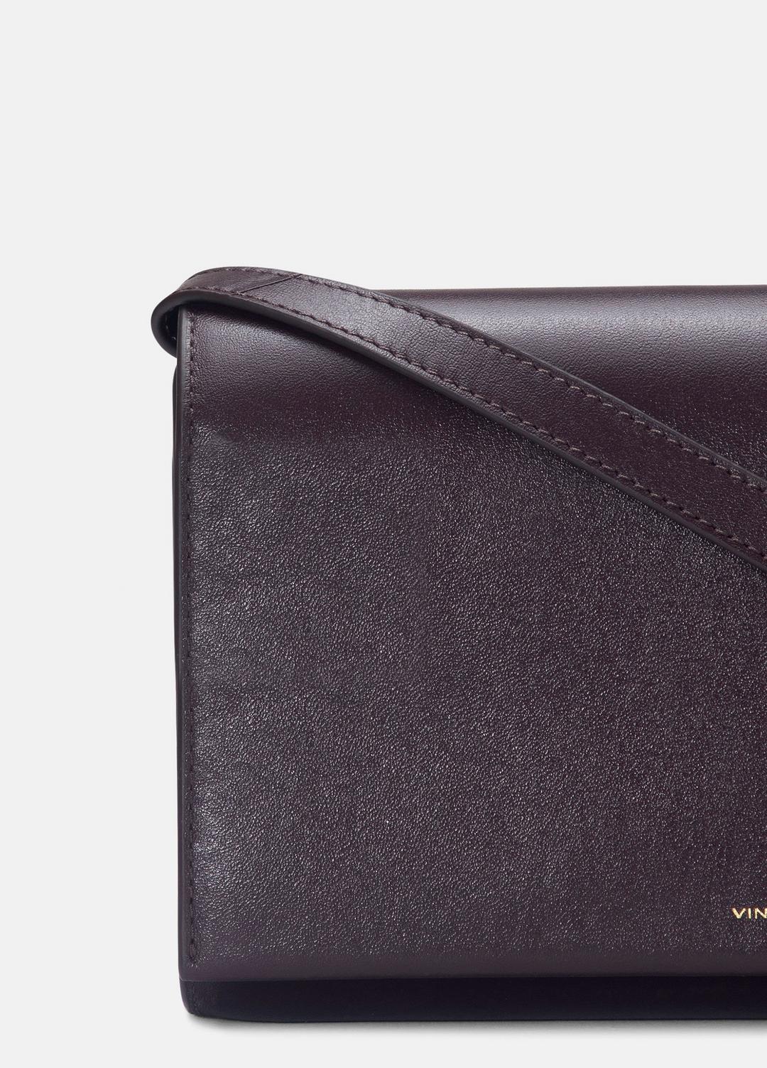 VINCE Women Leather Crossbody Wallet in Handbags FIG
