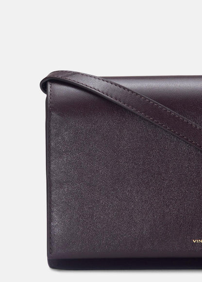 VINCE Women Leather Crossbody Wallet in Handbags FIG