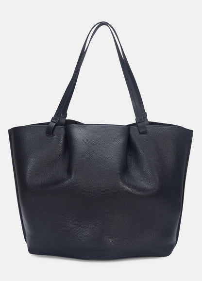 VINCE Women Ava Leather Tote in Handbags BLACK