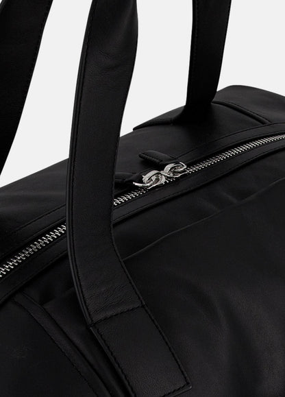 VINCE Women|Men Westmore Nappa Leather Duffle Bag in Bags BLACK