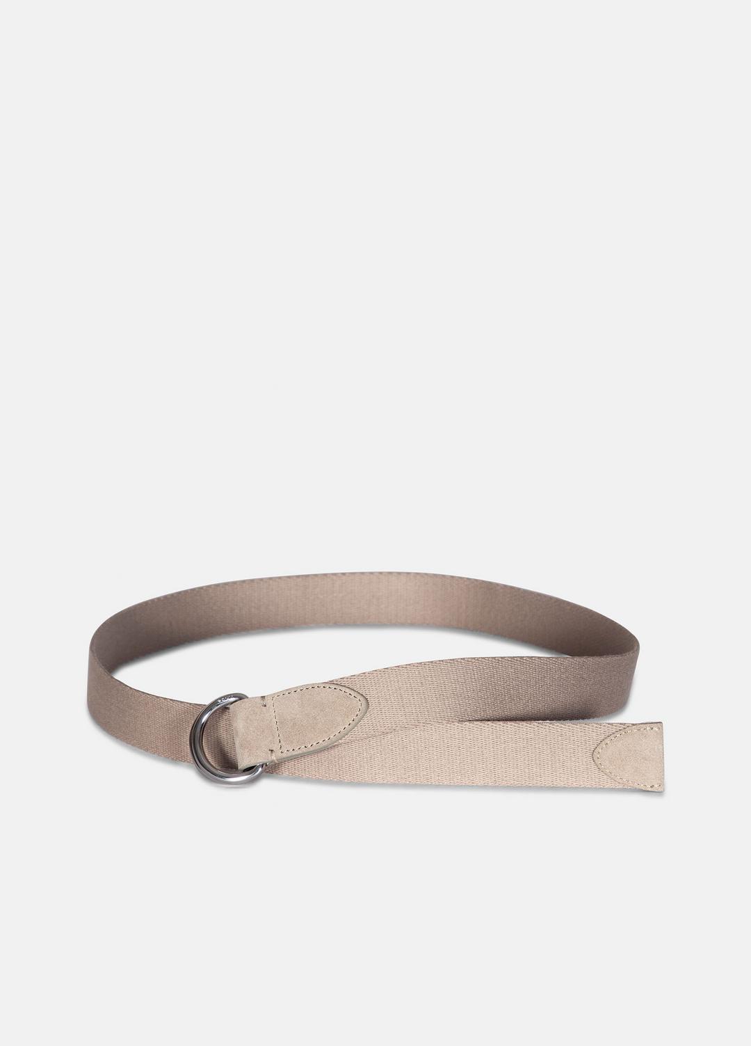 VINCE Women Women’s 30mm Webbing D-Ring Belt in Belts SANDBAR
