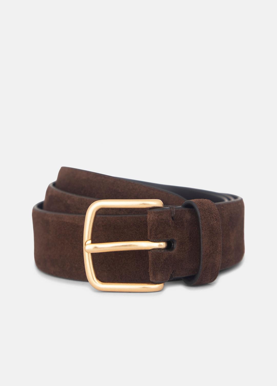 VINCE Women Women’s 32mm Suede Belt in Belts ESPRESSO
