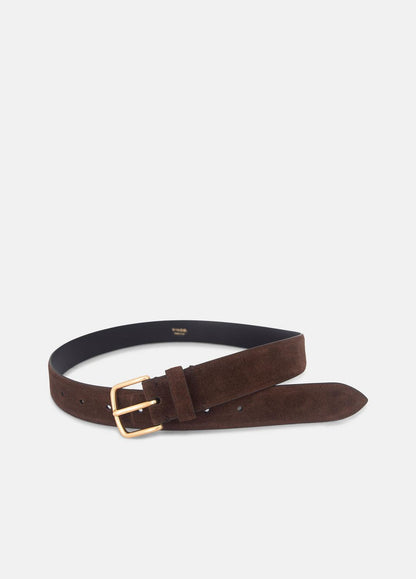 VINCE Women Women’s 32mm Suede Belt in Belts ESPRESSO