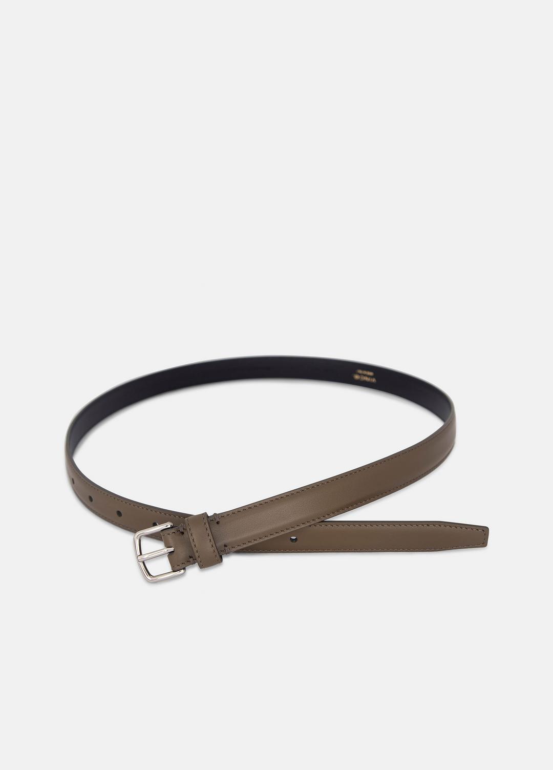 VINCE Women Women’s 20mm Stitched Leather Belt in Belts HAZEL VINE