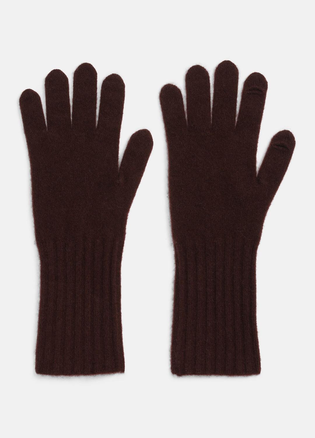 VINCE Women Plush Cashmere Gloves in Gloves FIG