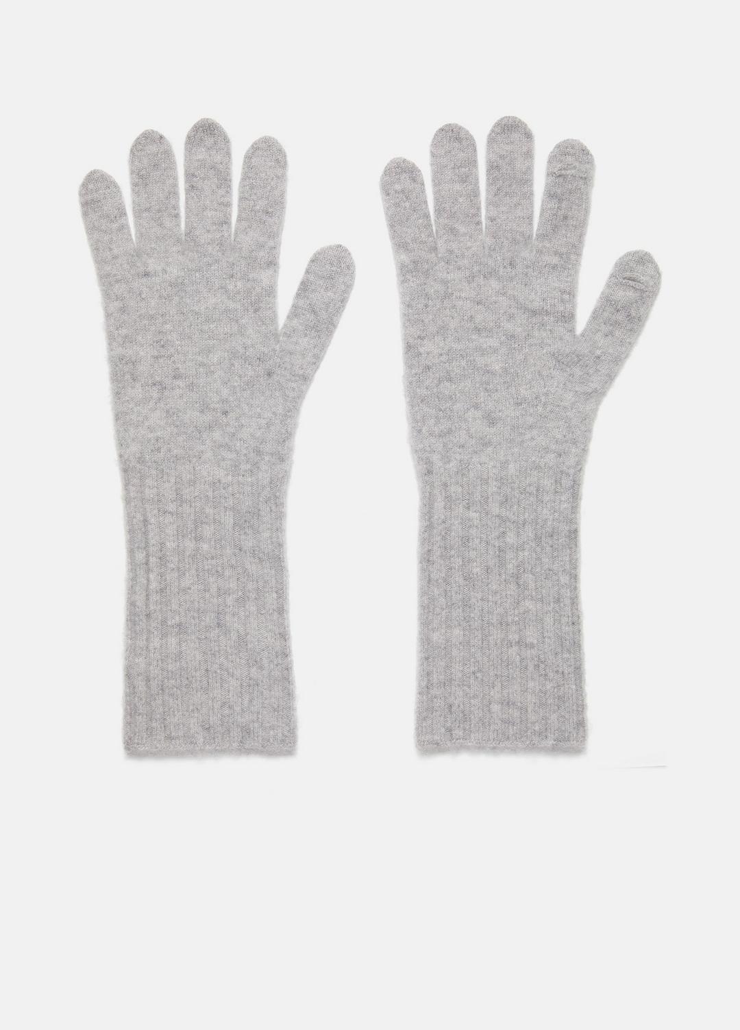 VINCE Women Plush Cashmere Gloves in Gloves GREY