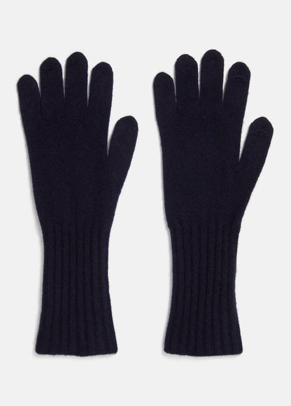 VINCE Women Plush Cashmere Gloves in Gloves COASTAL BLUE