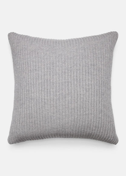VINCE Women Wool and Cashmere Cardigan-Stitch Pillow in Pillows & Blankets HEATHER GREY