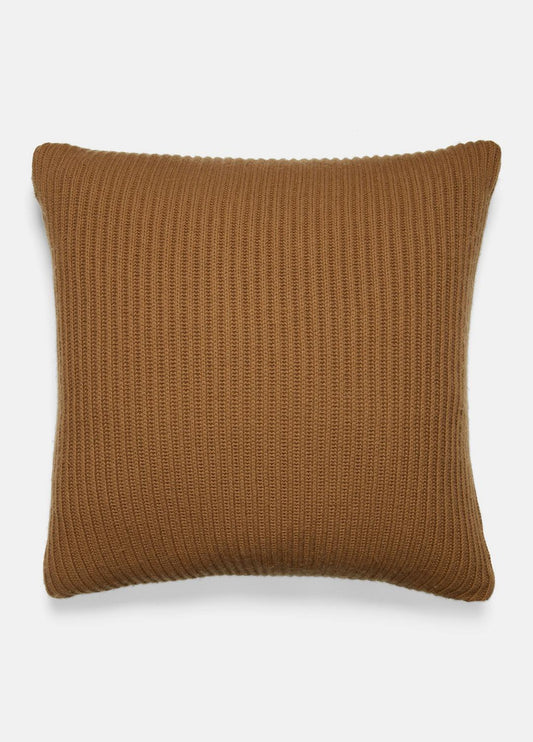 VINCE Women Wool and Cashmere Cardigan-Stitch Pillow in Pillows & Blankets MINK