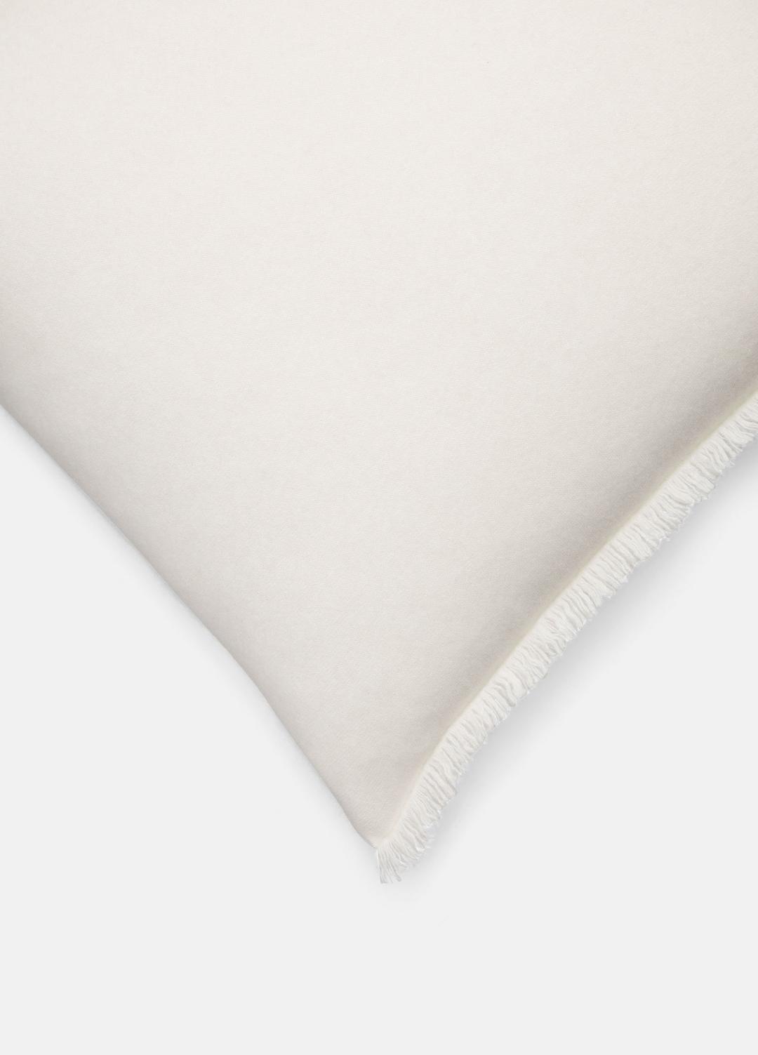 VINCE Women Cashmere Reverse Jersey Pillow in Pillows & Blankets BLANC