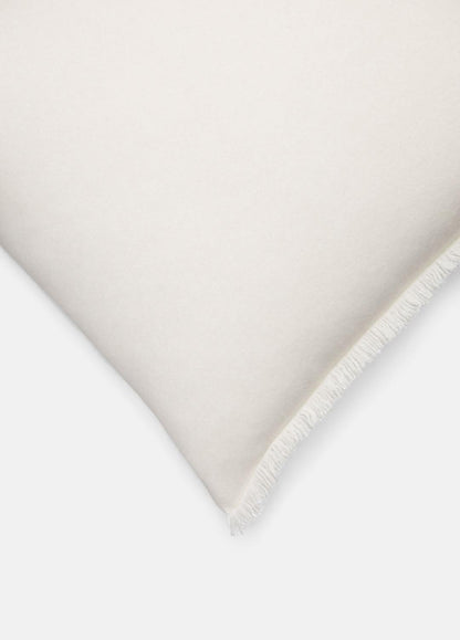 VINCE Women Cashmere Reverse Jersey Pillow in Pillows & Blankets BLANC