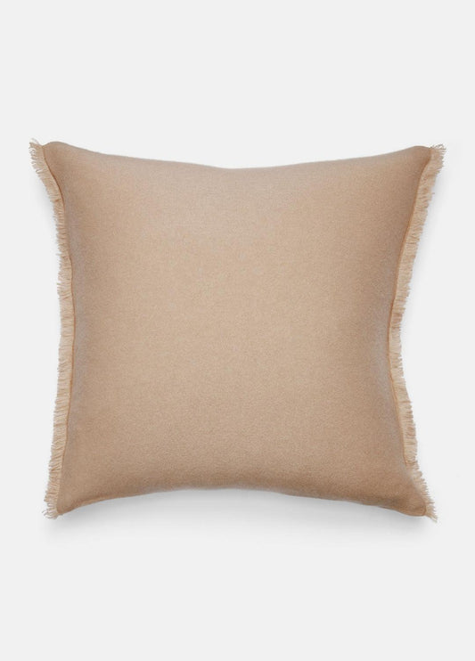 VINCE Women Cashmere Reverse Jersey Pillow in Pillows & Blankets CAMEL