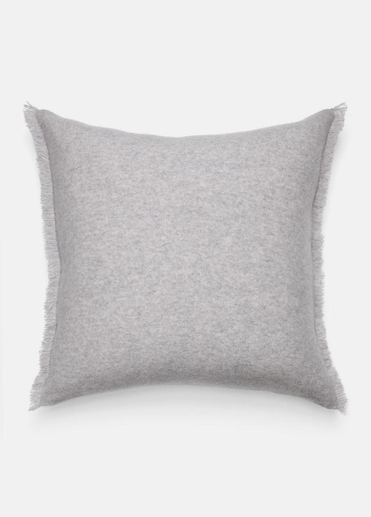 VINCE Women Cashmere Reverse Jersey Pillow in Pillows & Blankets HEATHER GREY