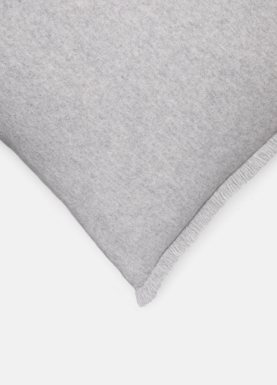 VINCE Women Cashmere Reverse Jersey Pillow in Pillows & Blankets HEATHER GREY