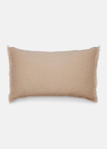 VINCE Women Cashmere Reverse Jersey Rectangle Pillow in Pillows & Blankets CAMEL