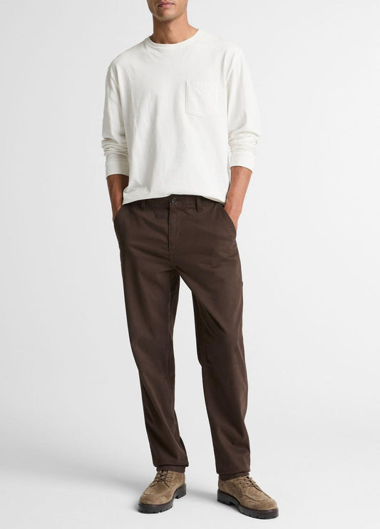 VINCE Men Owen Athletic Stretch-Cotton Utility Pant in Trousers MISSION