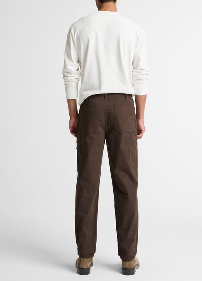 VINCE Men Owen Athletic Stretch-Cotton Utility Pant in Trousers MISSION