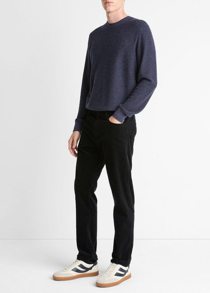 VINCE Men Dylan Slim 5-Pocket Stretch-Cotton Corduroy Pant in Trousers BLACK