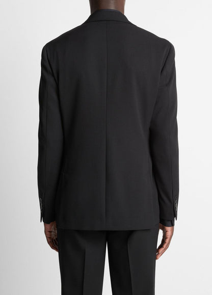 VINCE Men Stretch-Wool Relaxed Sport Coat in Blazers BLACK