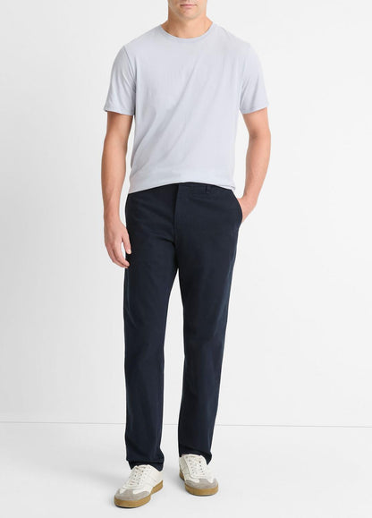 VINCE Men Dylan Slim Cotton Chino Pant in Trousers COASTAL BLUE