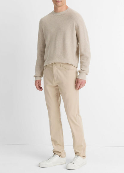VINCE Men Dylan Slim 5-Pocket Peached Stretch-Cotton Pant in Trousers CAHUENGA KHAKI
