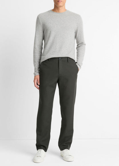 VINCE Men Owen Athletic Wool Suiting Pant in Trousers BLACK