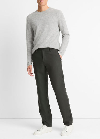 VINCE Men Owen Athletic Wool Suiting Pant in Trousers BLACK