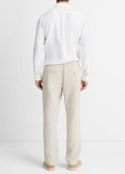 VINCE Men Lightweight Hemp Pant in Trousers PUMICE ROCK